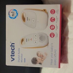 VTech Upgraded Audio Baby Monitor with Rechargeable Battery. New unopened.